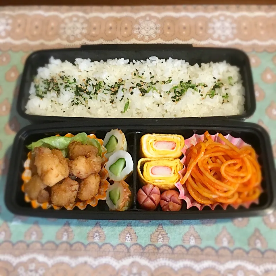 Snapdishの料理写真:中1男子弁当🍱|チビミミさん