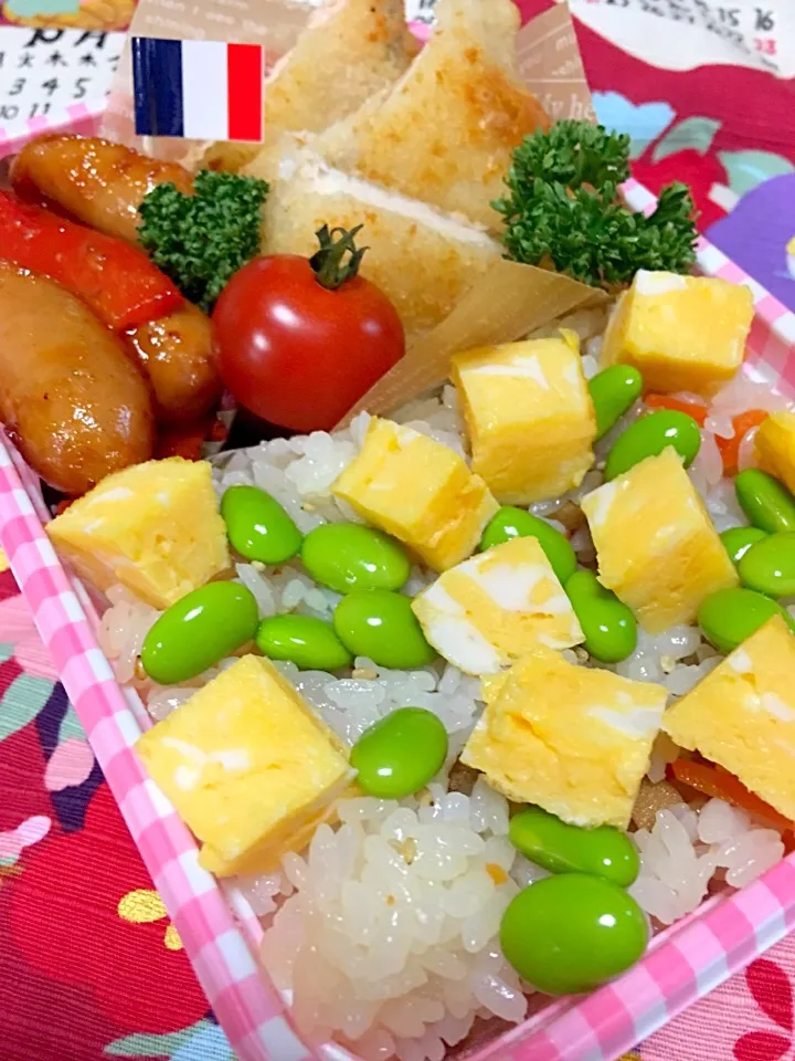 五目ちらしのお弁当|かりんかさん