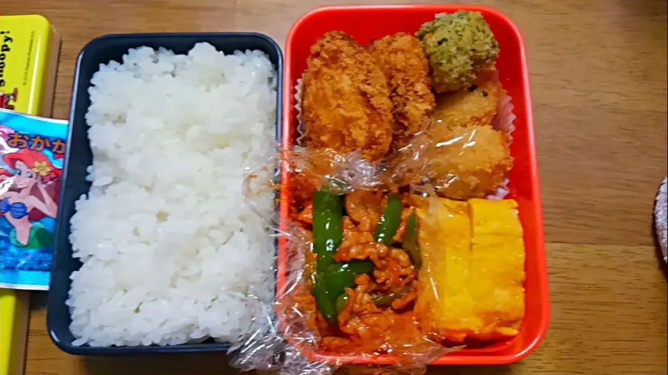 Snapdishの料理写真:女子高生のお弁当|うさきちさん