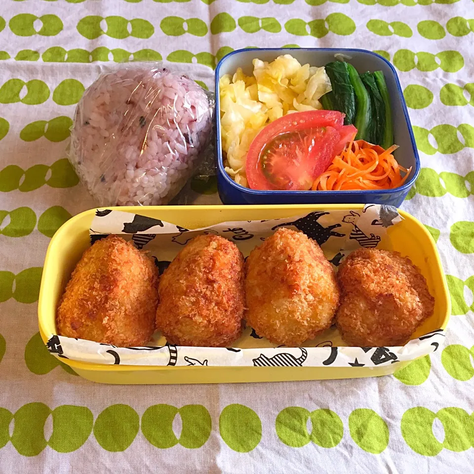 さつまいもコロッケ弁当|とにおさん