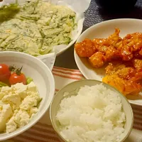 韓国料理ディナー|こまちょりさん