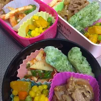 #中学生のお弁当 #オヤジの弁当 #余ったのは私用 #大事な娘に #応援してるよ #がんばれ|みんなの家さん