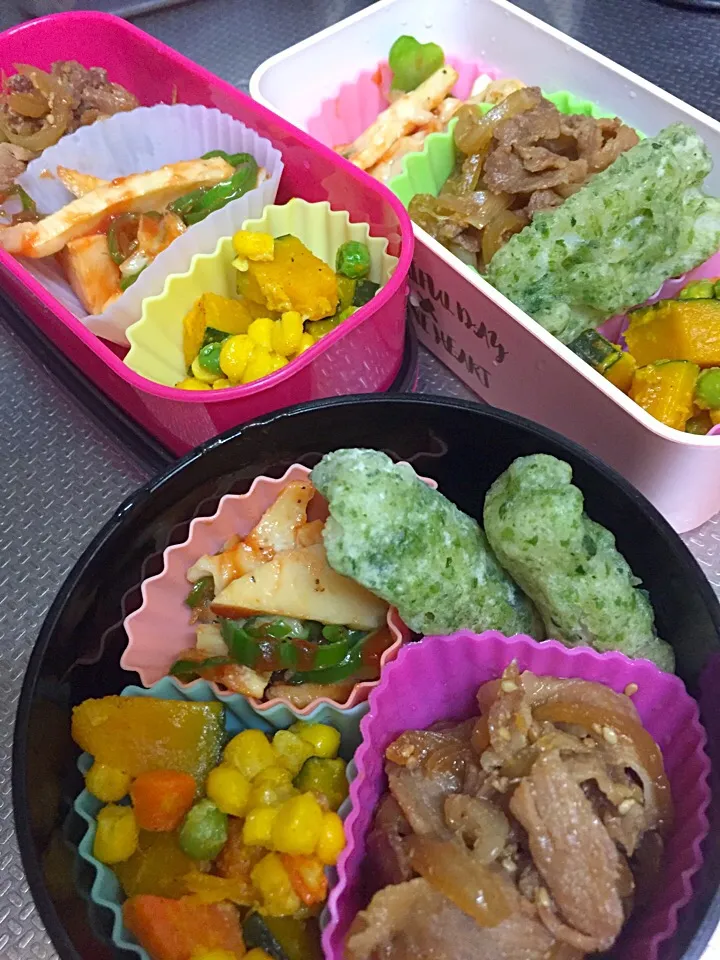 #中学生のお弁当 #オヤジの弁当 #余ったのは私用 #大事な娘に #応援してるよ #がんばれ|みんなの家さん