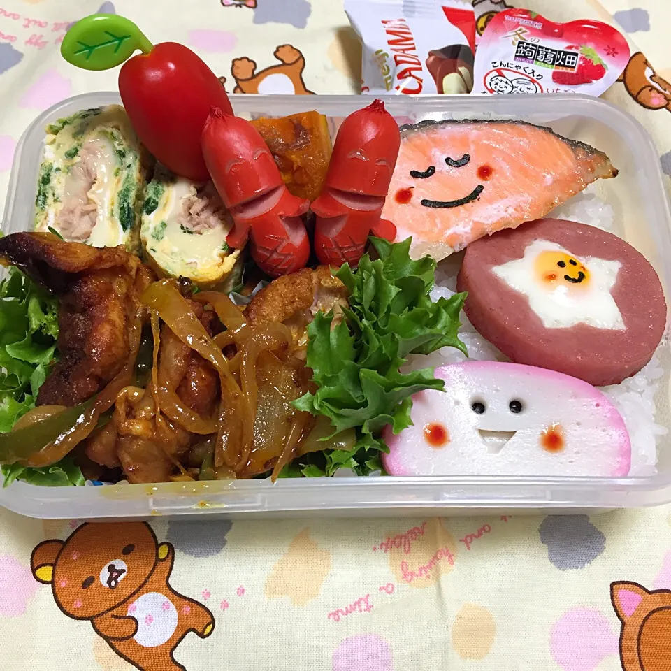 Snapdishの料理写真:2017年4月18日 オレ弁当♪|クッキングおやぢさん