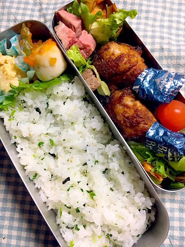 Snapdishの料理写真:今日の長男弁当🍱|ケンケンさん