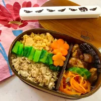 Snapdishの料理写真:火曜日お弁当〜🍱|しーたけさん