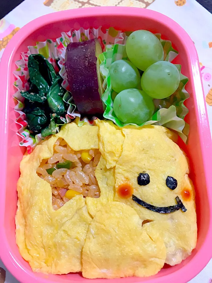 幼稚園弁当☺︎初詰めごはん|michamsさん