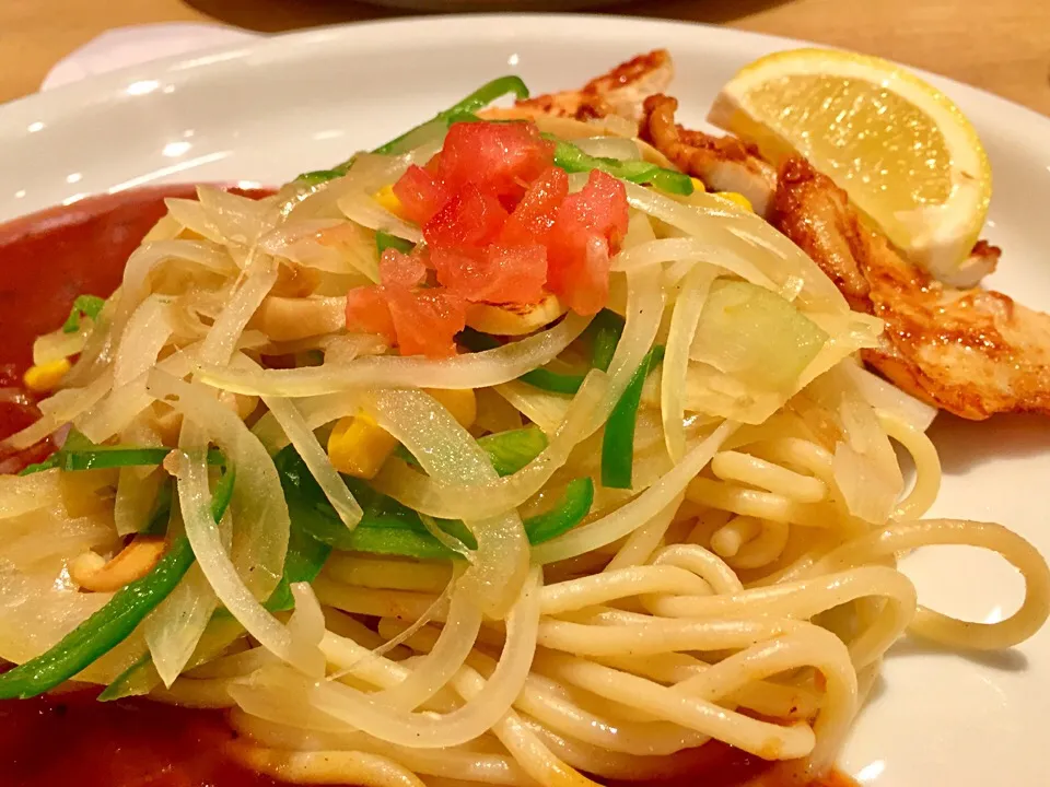 今日のランチは、チャオであんかけパスタ|sono.kさん