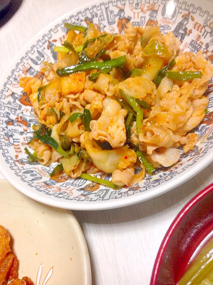 今日は暑い😵💦だから豚キムチでスタミナ回復|あやにん食堂さん