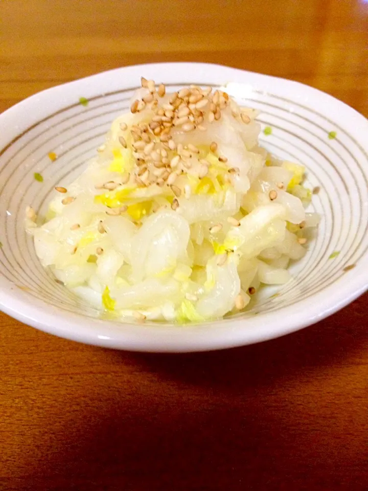 自家製白菜の漬物🍚|まいりさん