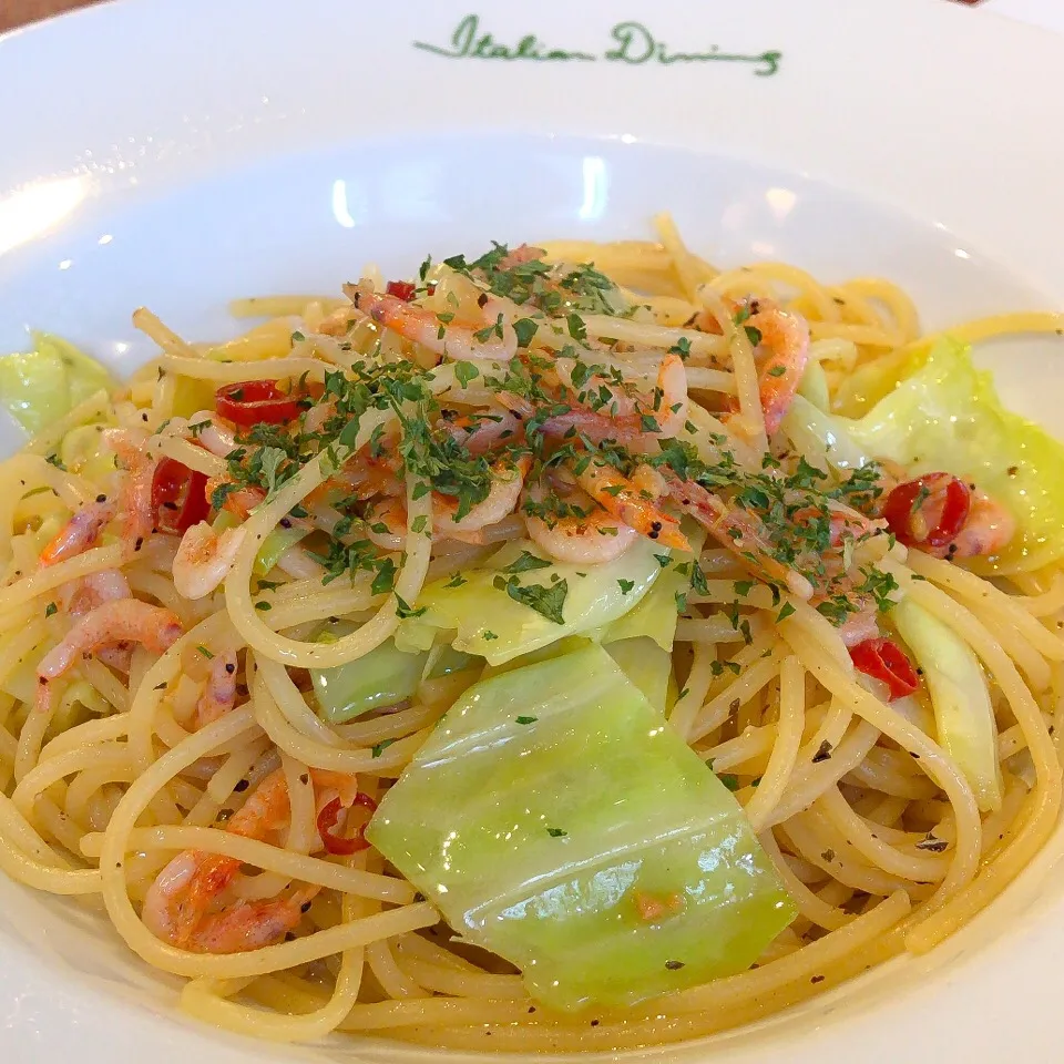 桜えびパスタ🍝😋 #パスタ好き集まれ|川村大作さん