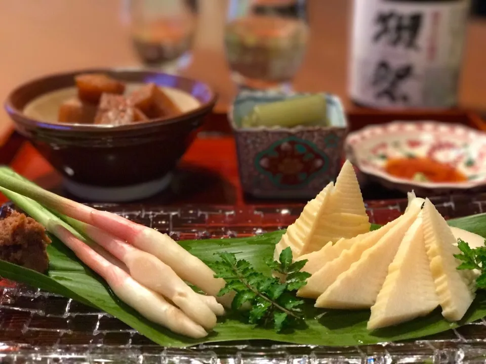 筍の刺身🍶 晩春の酒肴|もとぱんさん