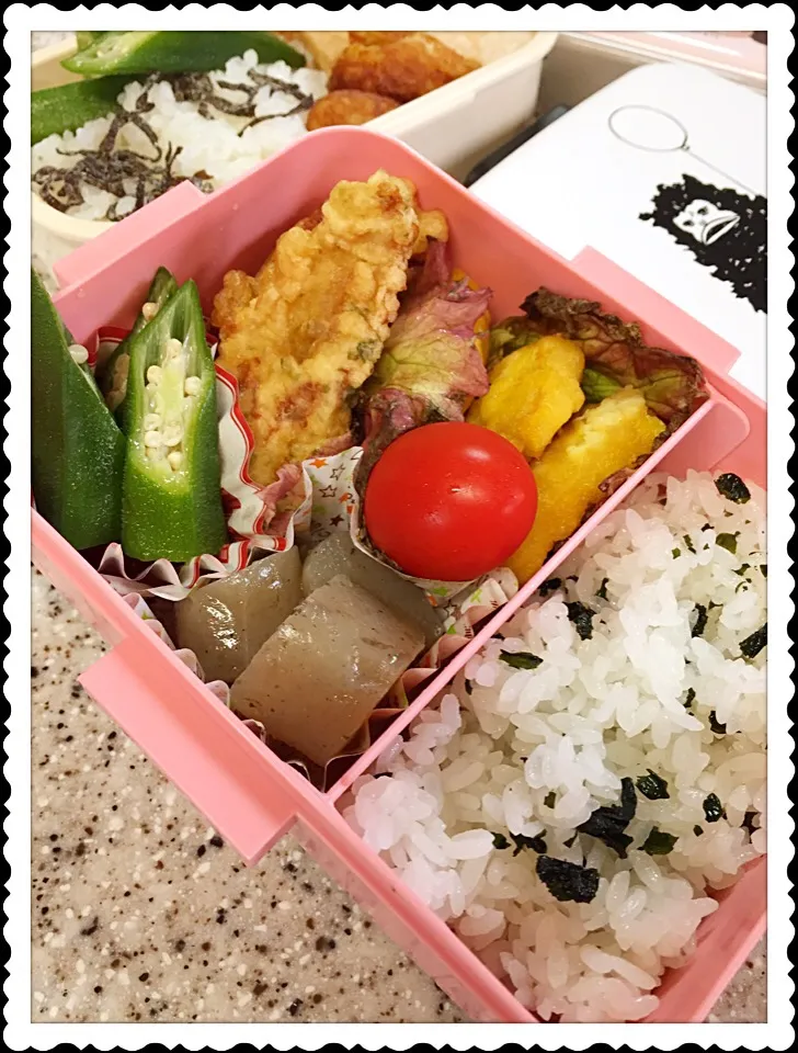 Snapdishの料理写真:今日の娘っちの お弁当|えみちさん