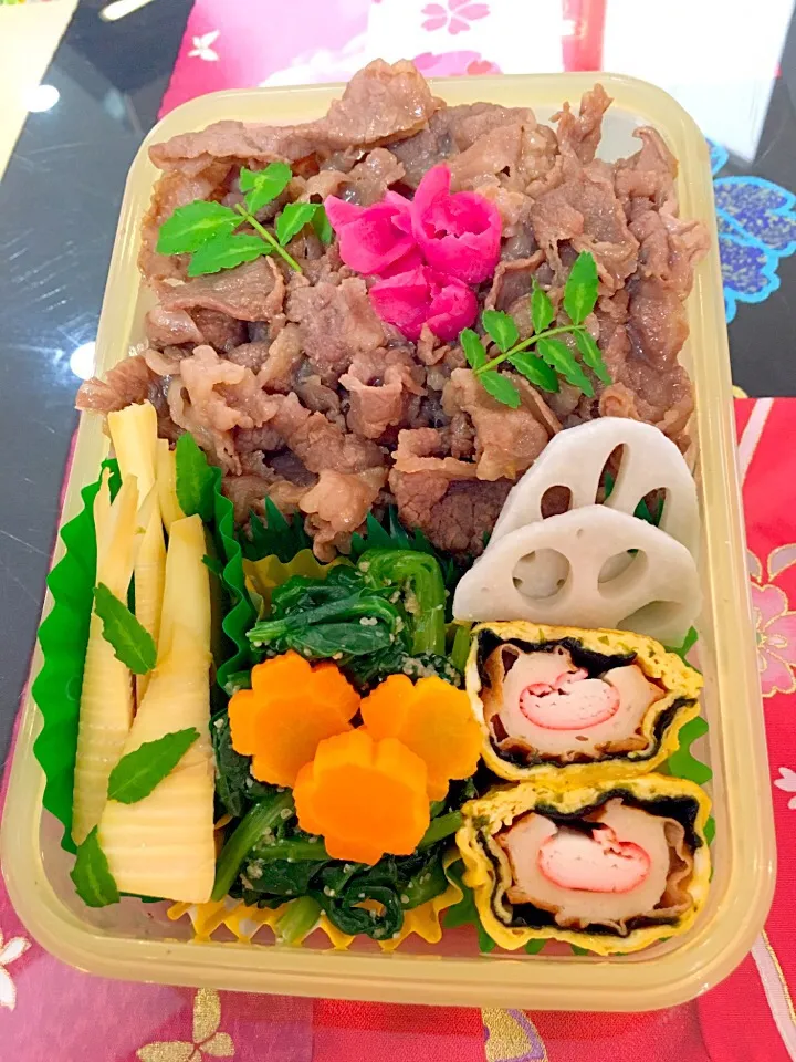 Snapdishの料理写真:4月19日 プクパパお弁当|プクママさん