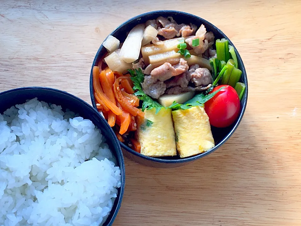 豚と筍のオイスター炒め 弁当|弁当 備忘録さん