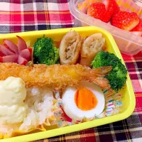 Snapdishの料理写真:保育園弁当 ３月|ゆぅさん