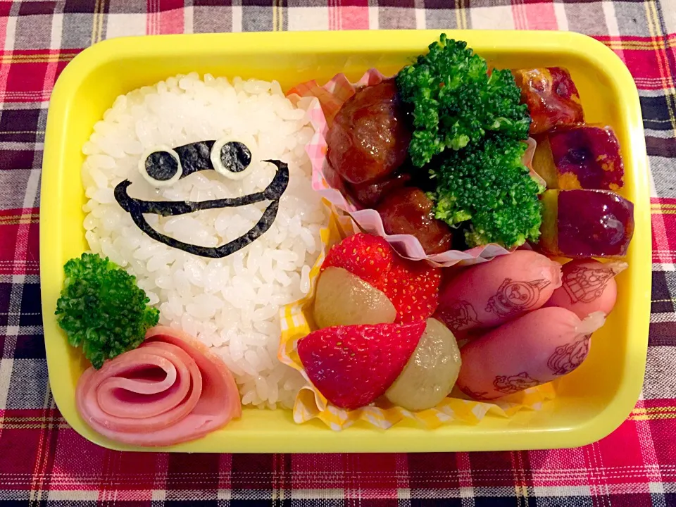 Snapdishの料理写真:保育園弁当 ４月 ウィスパー|ゆぅさん