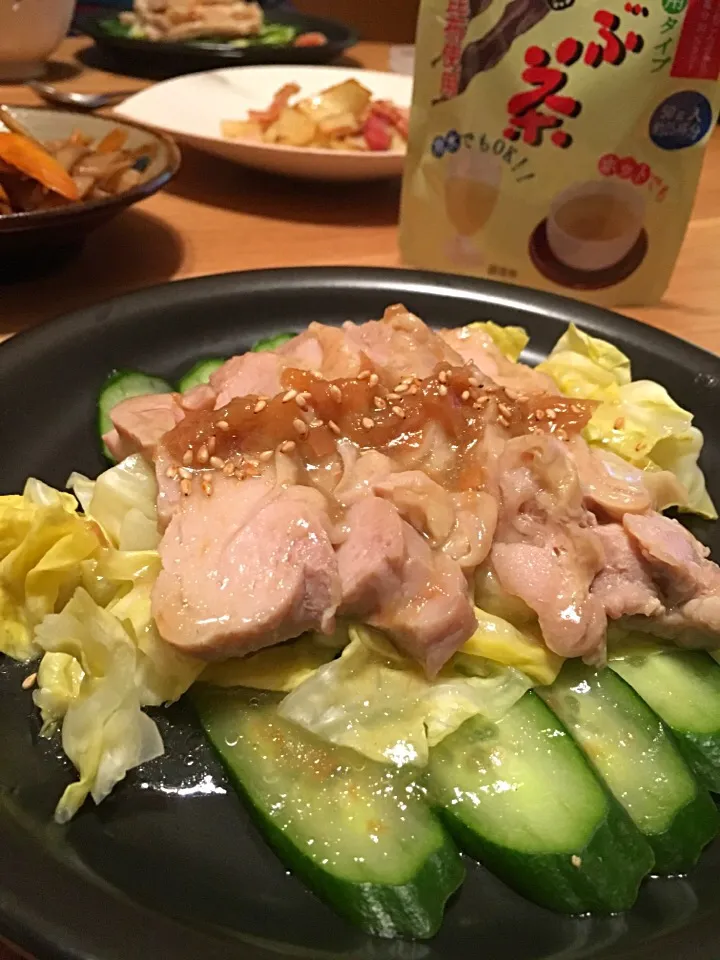 Snapdishの料理写真:鶏肉の梅こんぶ茶ソース|あや4519さん