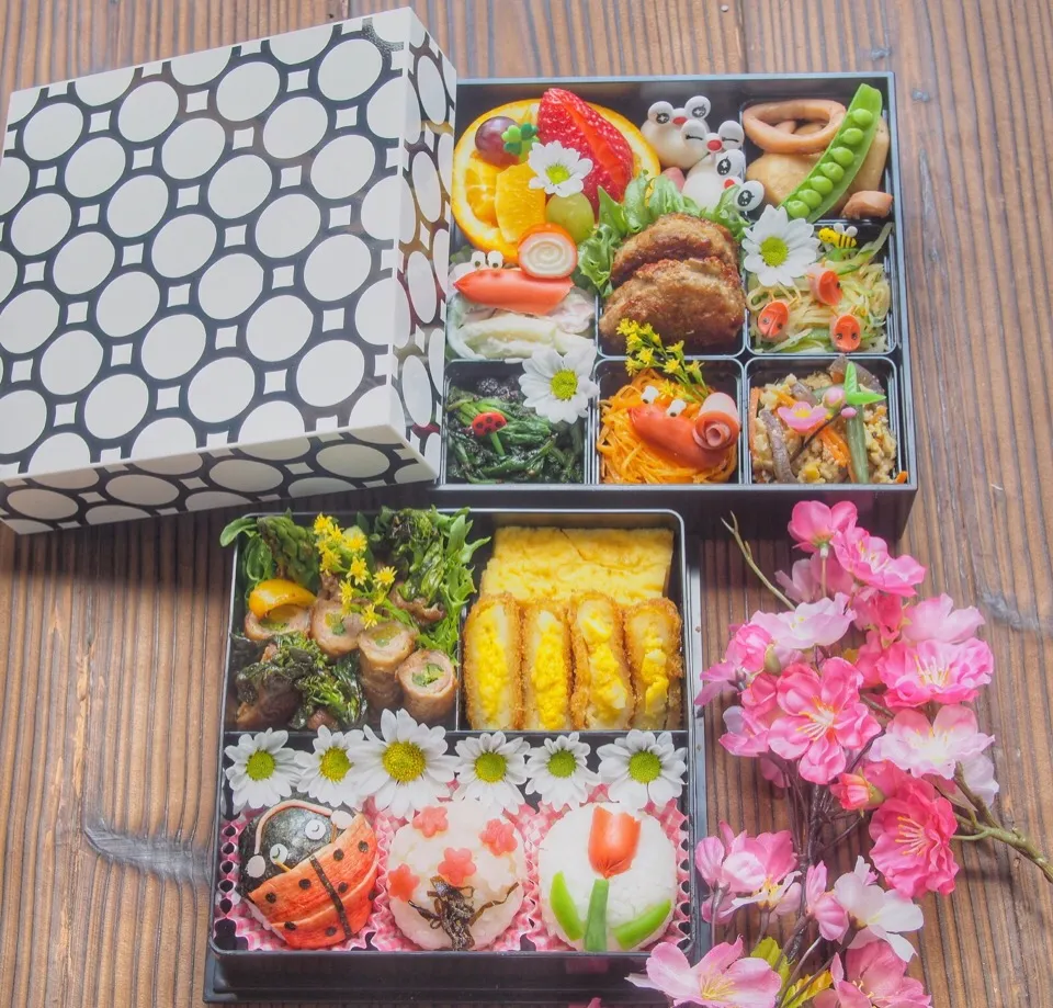 Snapdishの料理写真:お花見弁当🌸|okanさん