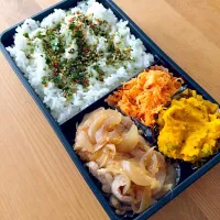 Snapdishの料理写真:豚ロースの照り焼き風弁当🍱|meyou..さん