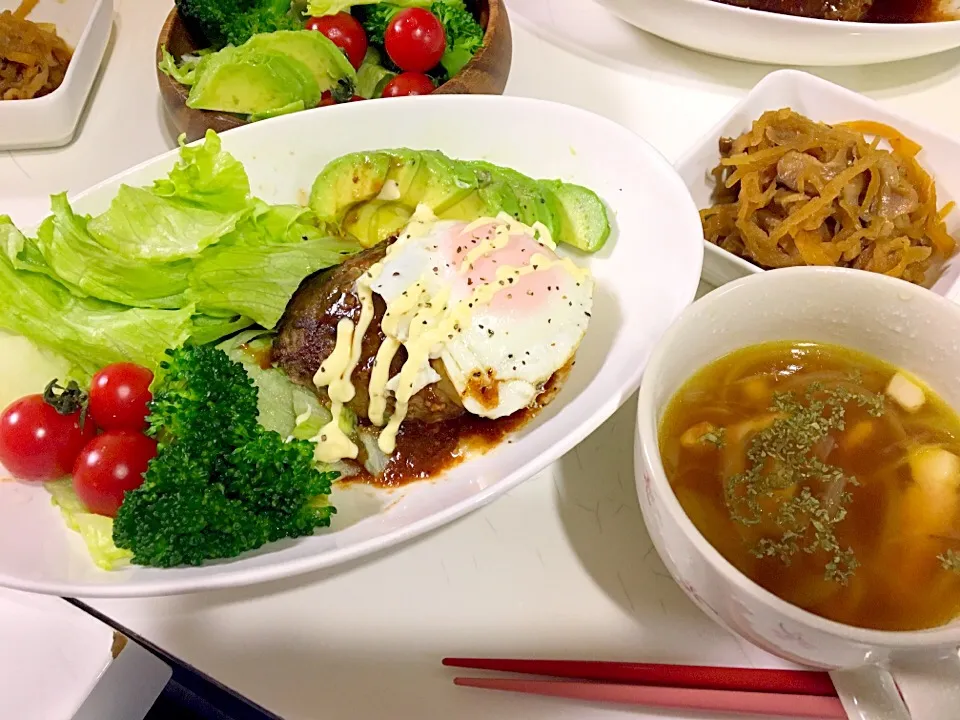 ロコモコ丼|ともさん