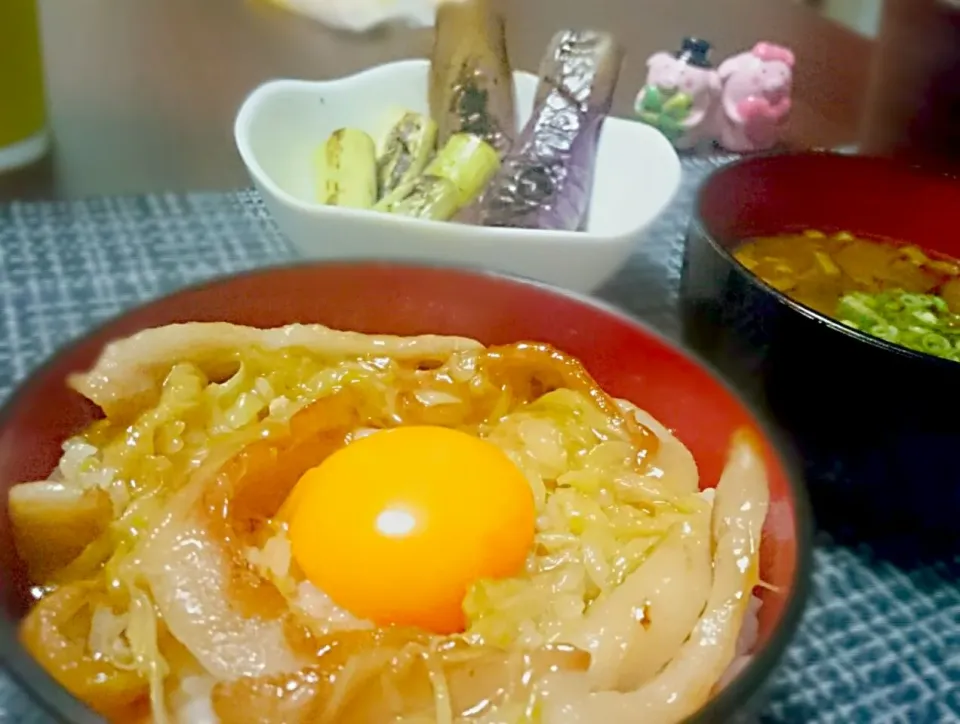 Snapdishの料理写真:豚トロ丼|なっちょさん