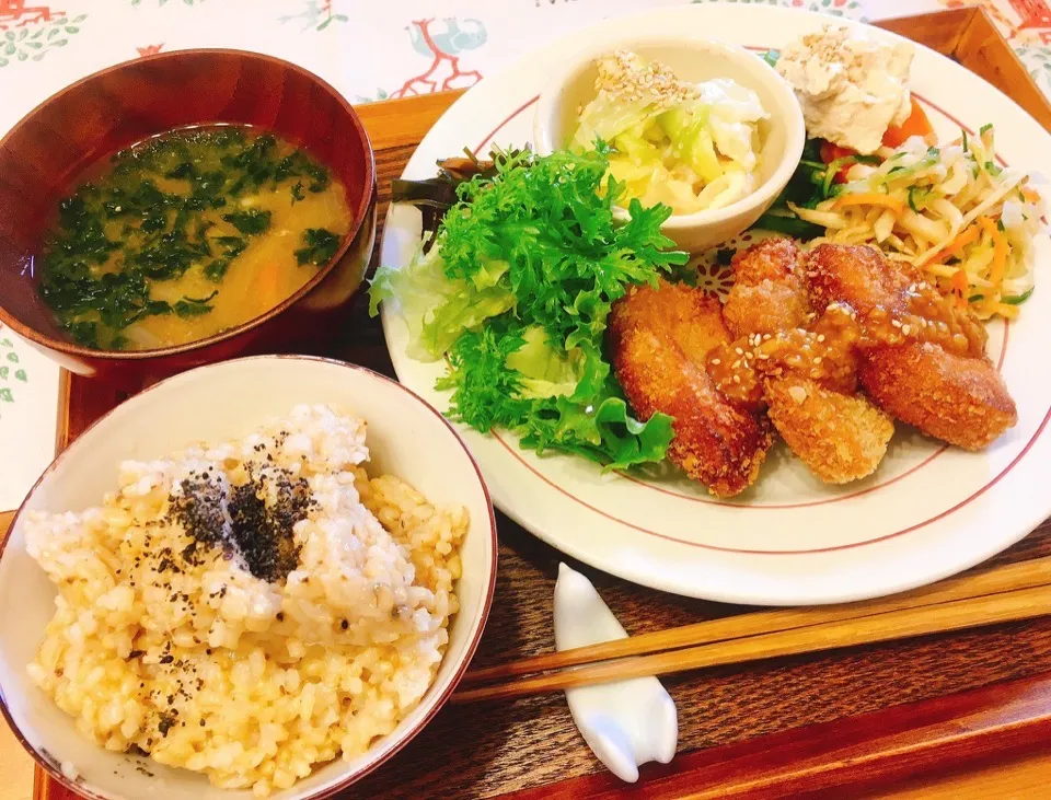 車麩のカツのごはん|まっきーさん