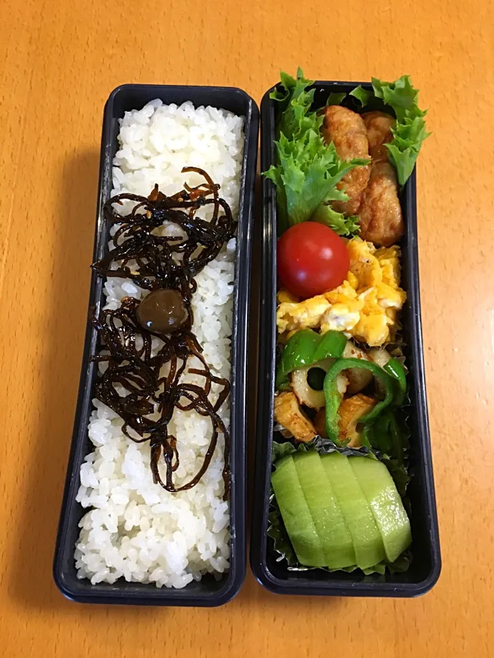 今日のお弁当♡2017.4.20.|kimikimiさん