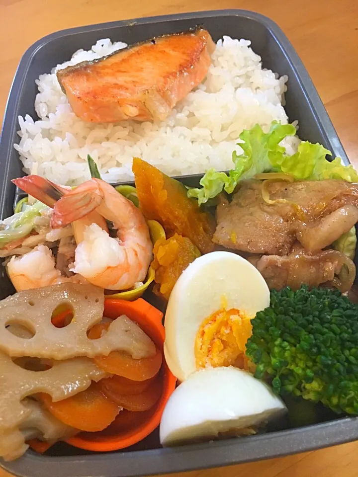 4月20日の旦那弁当。今日は一つだからあっという間😁👍|美也子さん