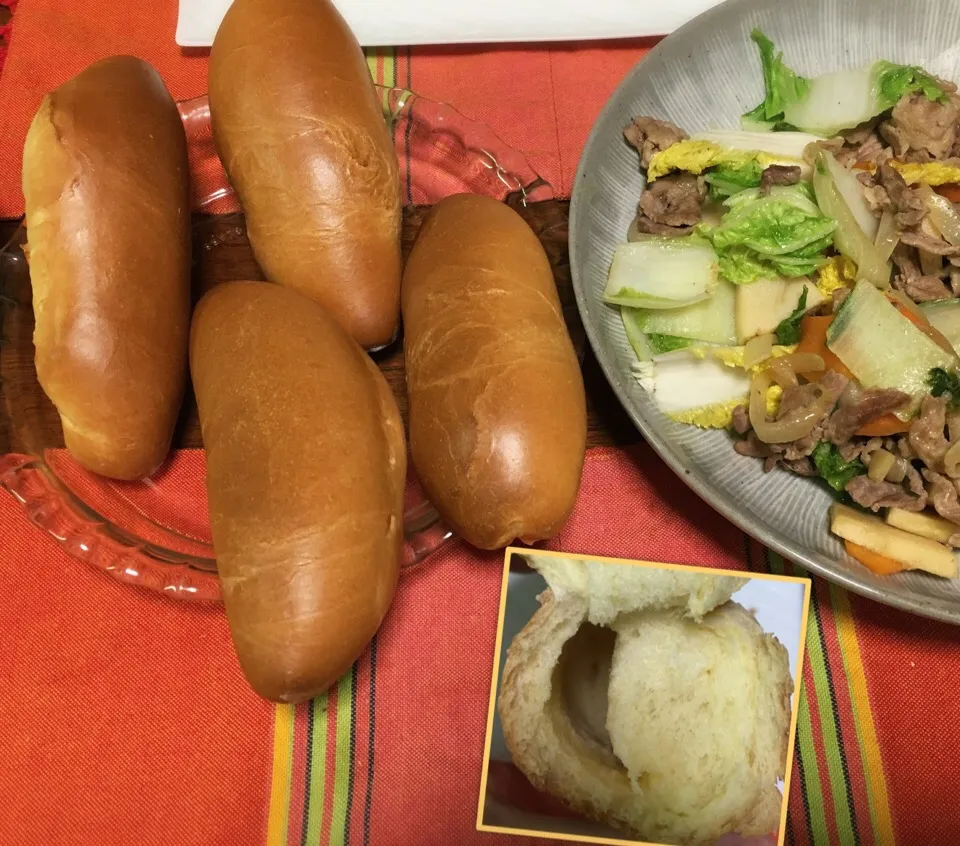 週なかベーカリーチャレンジ✨
手ごねコッペパン|もっちさん