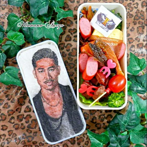 EXILE THE SECOND『AKIRA』弁当

 #オブラートアート
 #似顔絵弁当|みんなのあねごさん