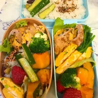 Snapdishの料理写真:お弁当🍱4／20|☆erikaさん