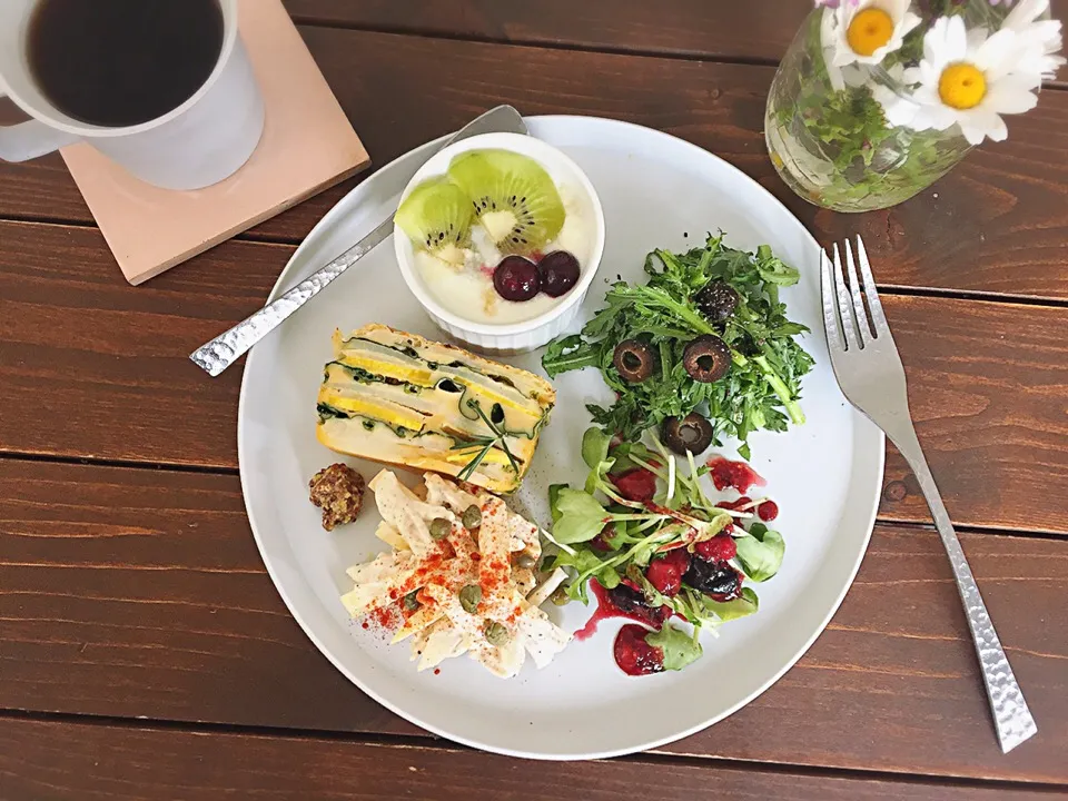 Snapdishの料理写真:☀️Today’s Brunch 🥗🍃🌿|welcomeizumiさん