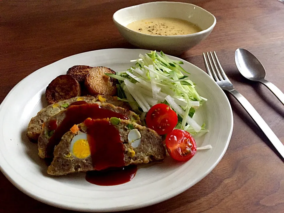 Snapdishの料理写真:今日の夕ご飯|河野真希さん