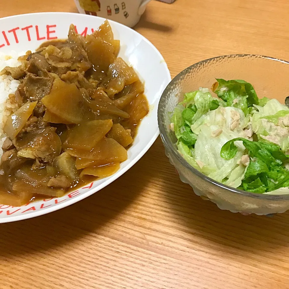 大根と豚肉の和風カレー|lapinさん