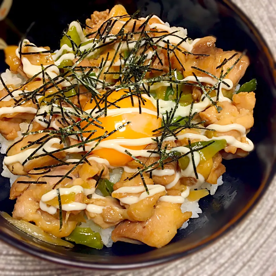 チキンの照り焼き丼|yummさん