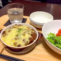 Snapdishの料理写真:カレードリア
#カレー最終日#カレードリア#男子ごはん|yuukiさん