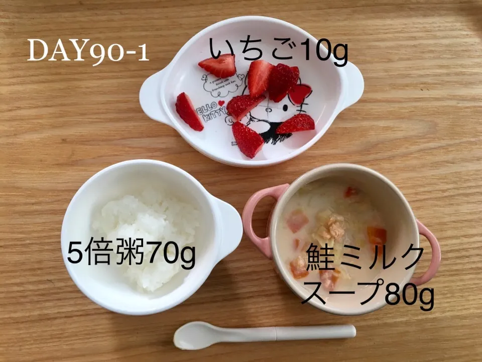 DAY89-1 #離乳食後期 #pianokittybabyfood|離乳食完了期 1歳さん