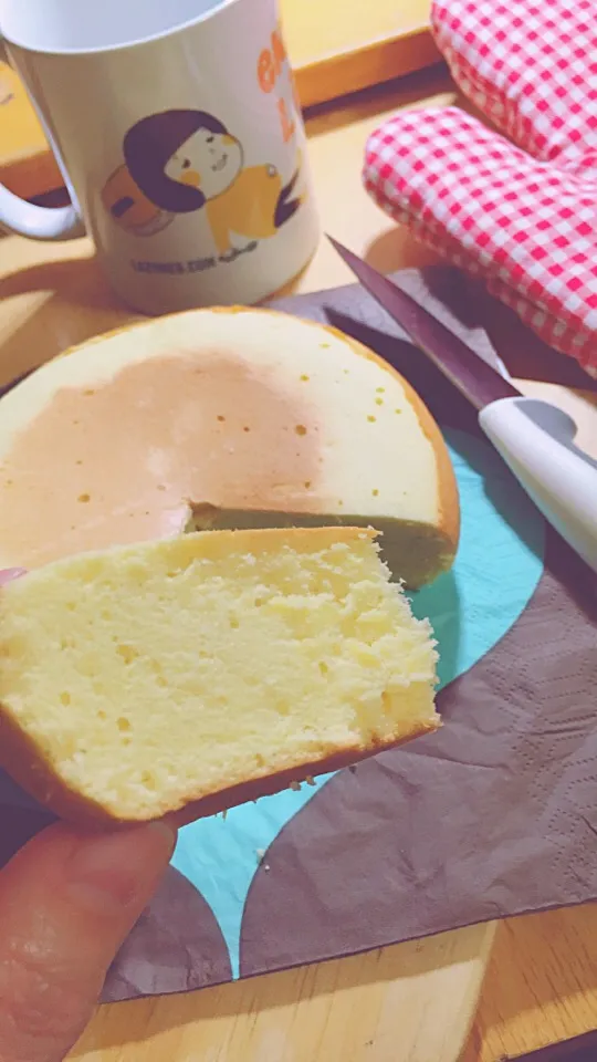 #riceooker #spongecake|lazymegさん