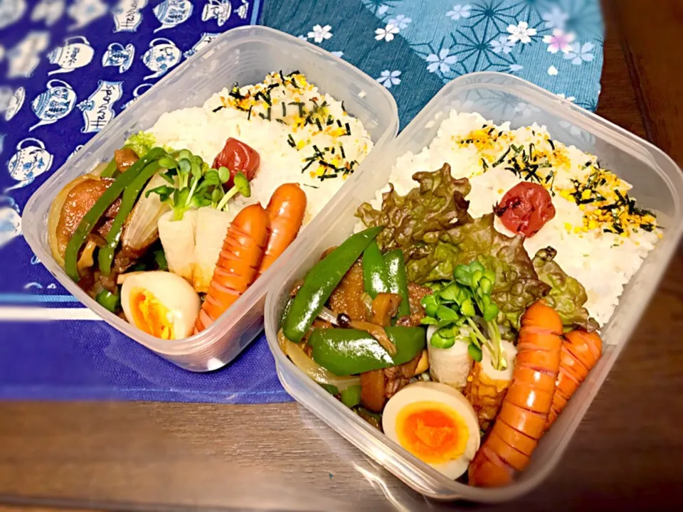 #野菜炒め弁当|mettiさん