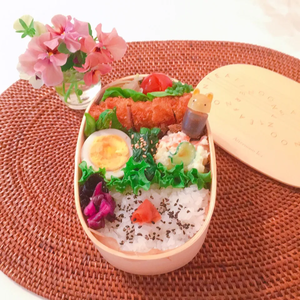 ヒレカツのお弁当|Mikaさん