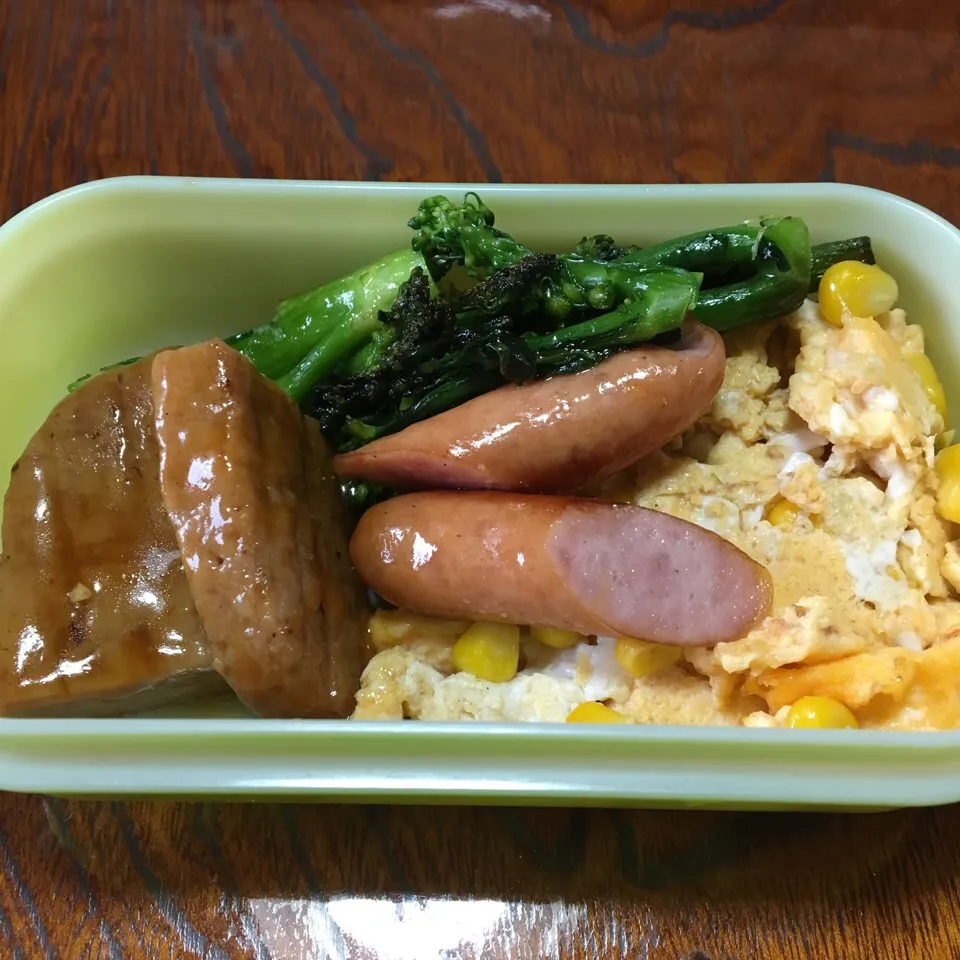 Snapdishの料理写真:4/21のお弁当|どくきのこさん