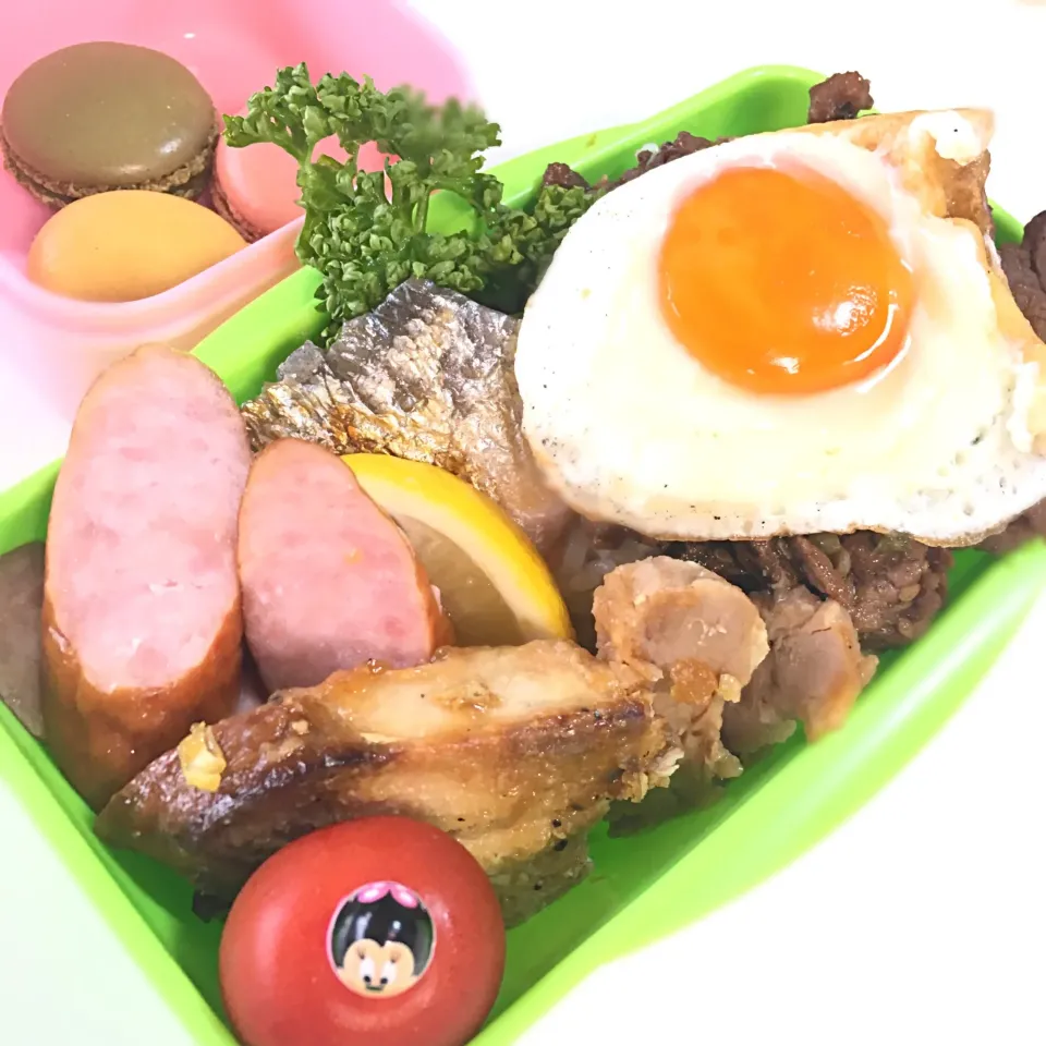 Snapdishの料理写真:女の子弁当♪|志野さん