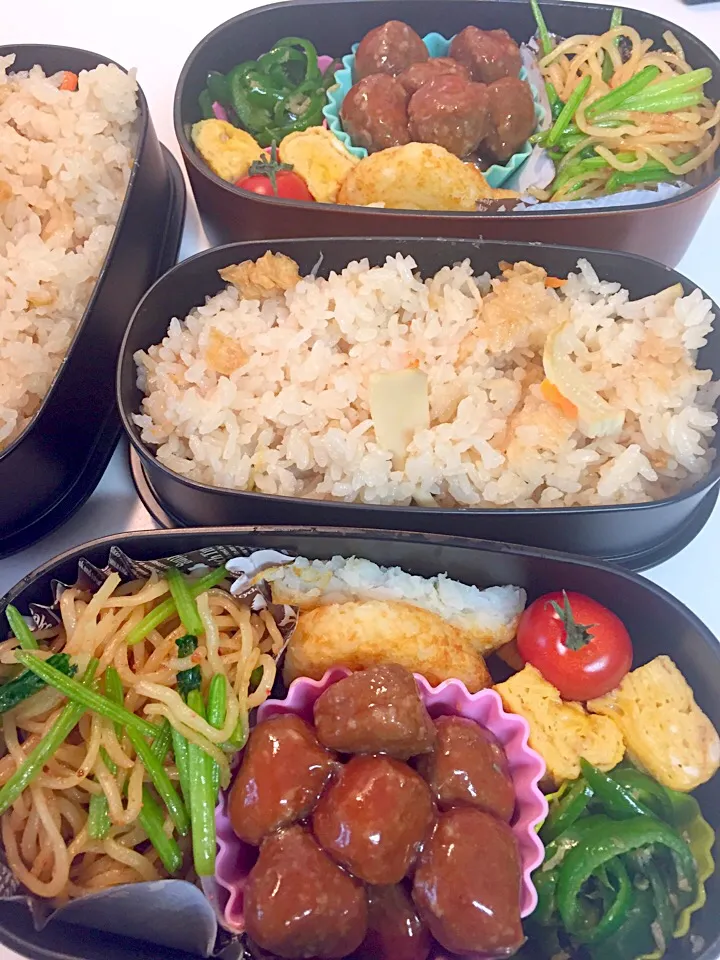 Snapdishの料理写真:たけのこご飯弁当🍱|asamisaraさん