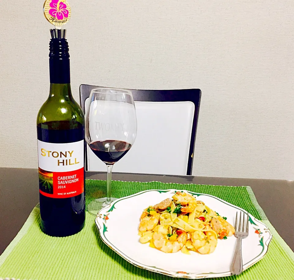 Dinner❤️ Australian Cab and Cajun Pasta|Jaimie Alvarezさん