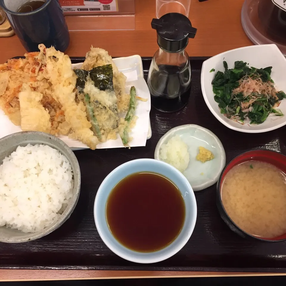 Snapdishの料理写真:天ぷら定食
#お昼|アクちゃんさん