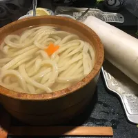 Snapdishの料理写真:たらいうどん椛屋さんの釜揚げ|大塚寛之さん