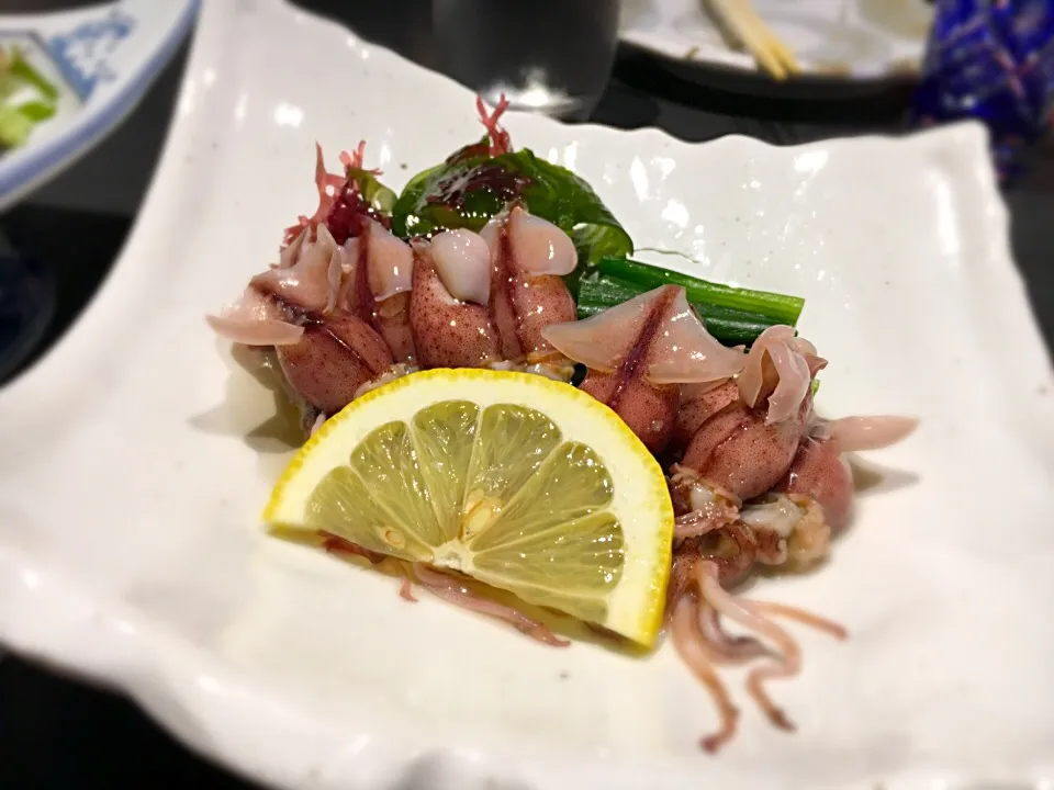 Snapdishの料理写真:ホタルイカのボイル|Naokiさん