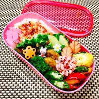 ボランティア活動に行く姫さまに、日曜日弁当...😋💕|chamiさん