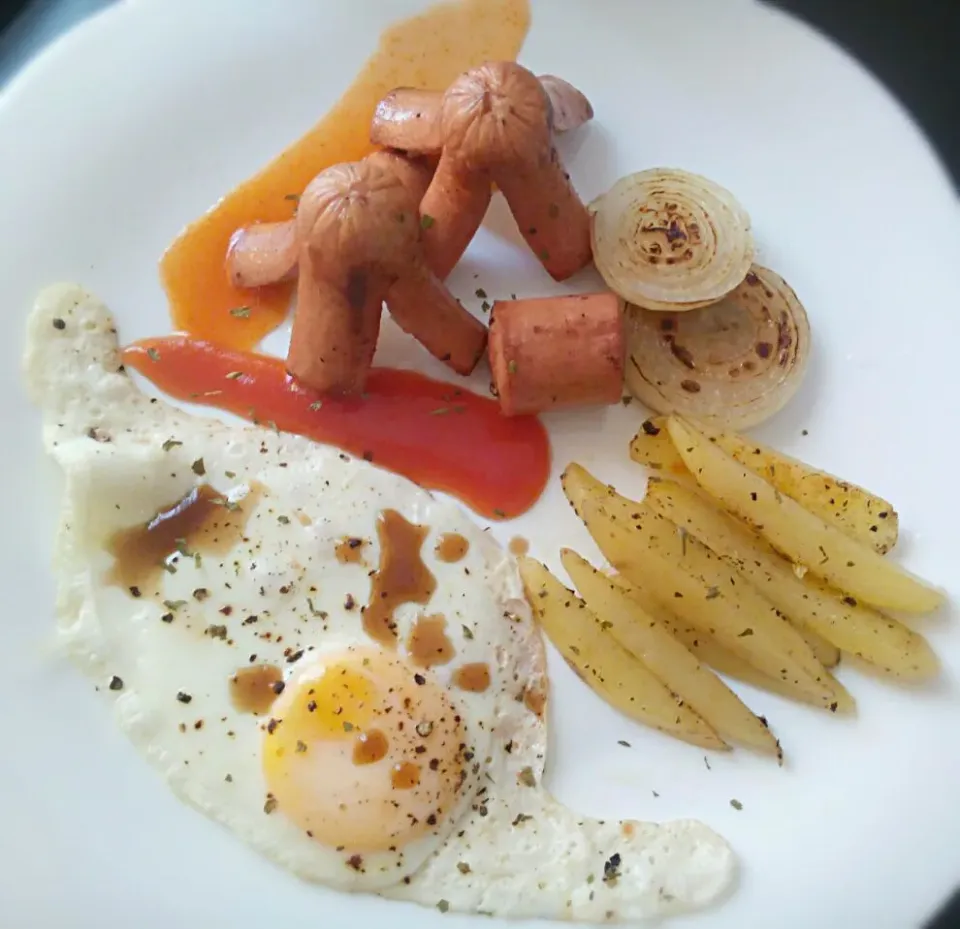 Simple Saturday Breakfast|Tony J-Kayさん